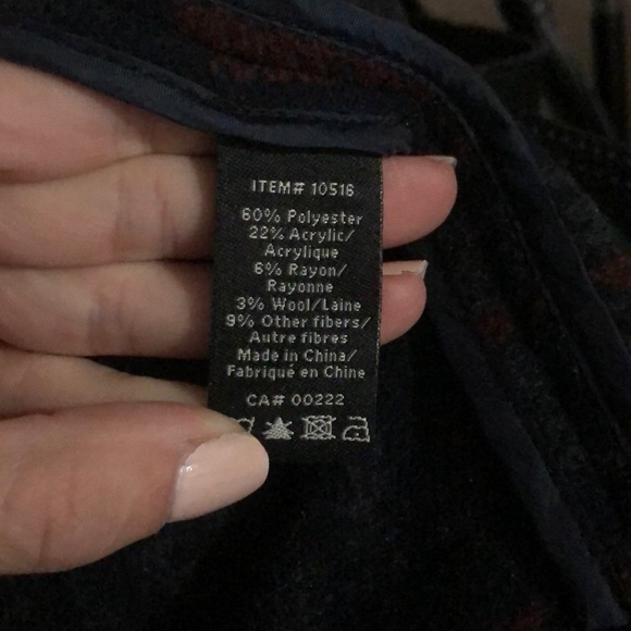 Open Sweater-Jacket Aztec Print - Picture 4 of 4